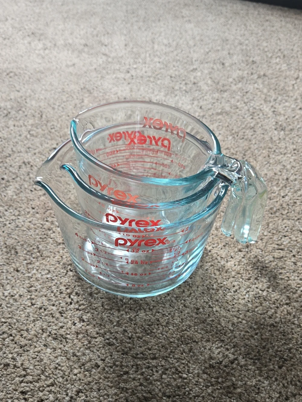 Pyrex 3‑Piece Measuring Cup Set🔥